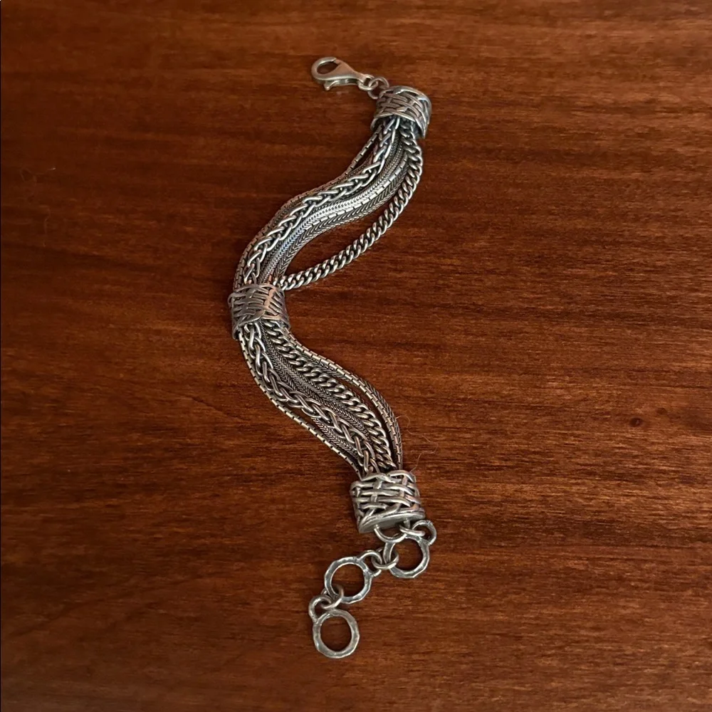 Silpada Sterling Silver Bracelet - Picture 3 of 9